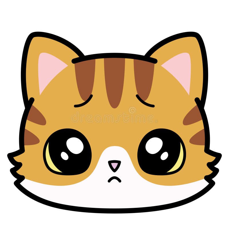 Cartoon Cat Emoji by barsrsindshop