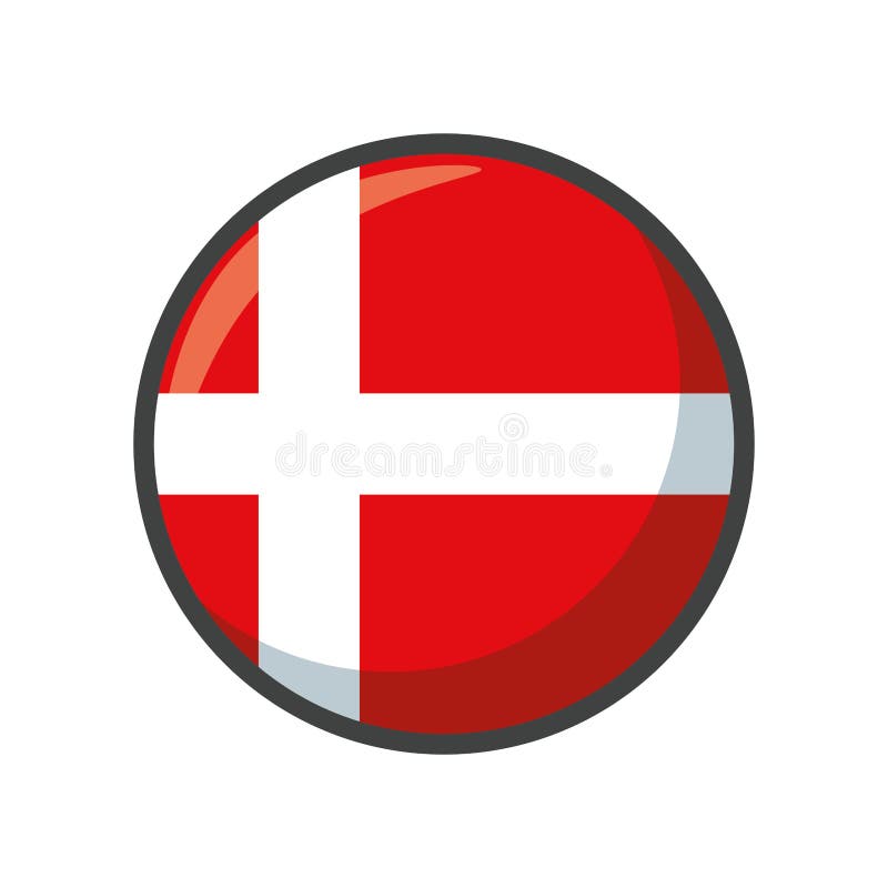 Download Isolated Denmark Flag Icon Block Design Stock Vector ...