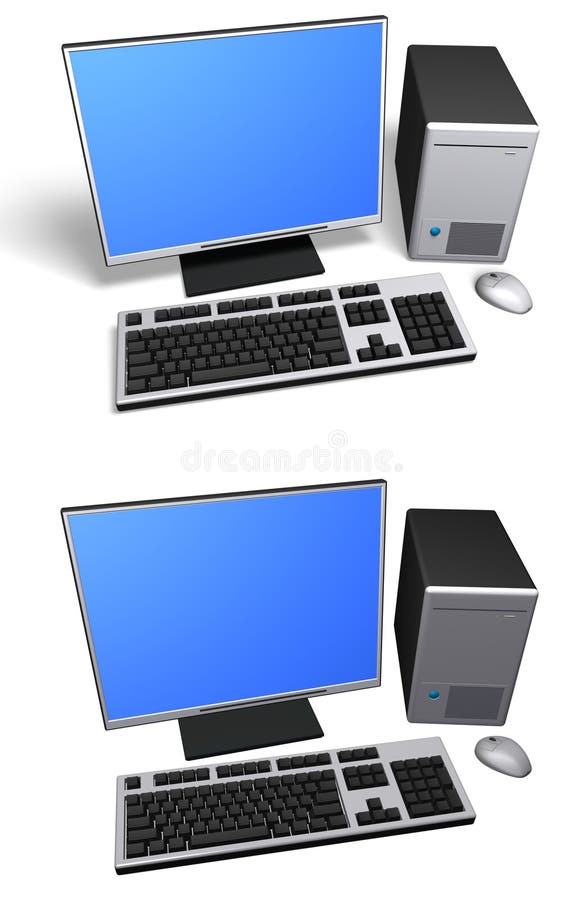 Desktop Computer With Monitor Speakers Realistic Vector Illustration Of A  Personal Computer Workstation Pc Music Production Computer Stock  Illustration - Download Image Now - iStock