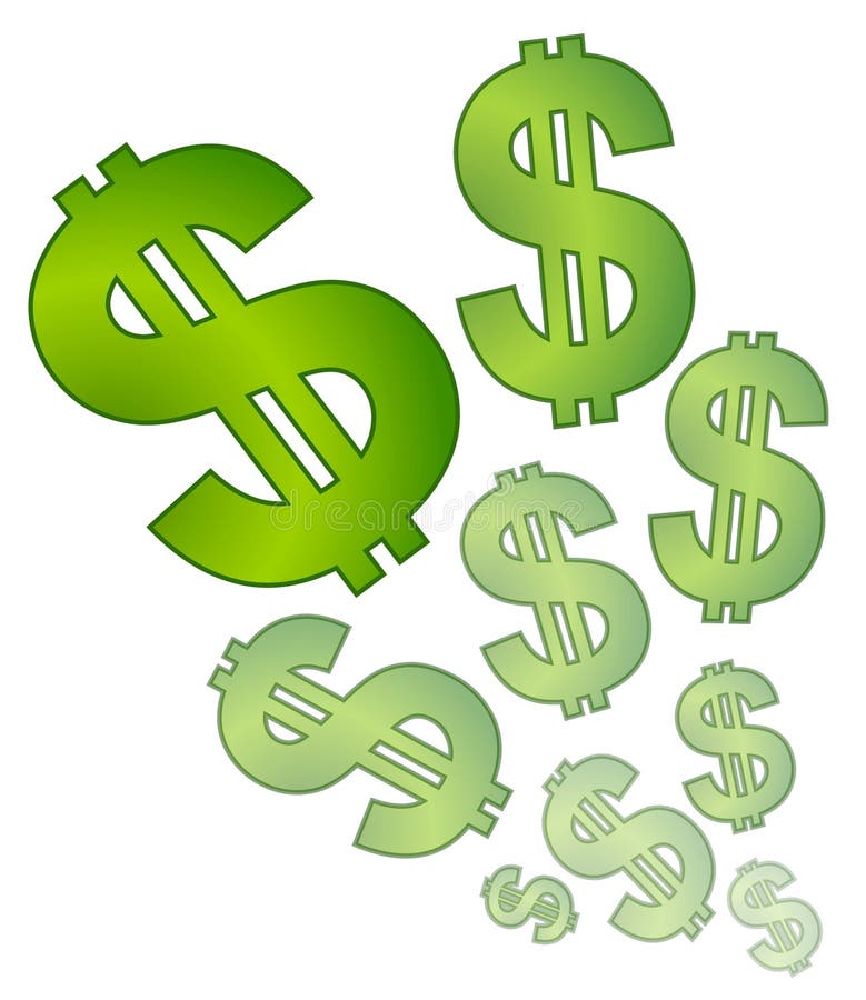 Aterrador Cubo logo money sign clip art Ajuste Referéndum Cálculo