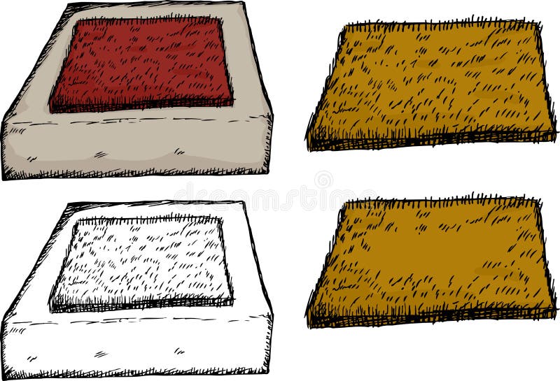 Download Blank Coir Doormat Before The Door In The Hall. Mat On ...