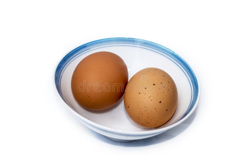 Isolated Egg And Japanese Rice Bowl Stock Image - Image of isolated