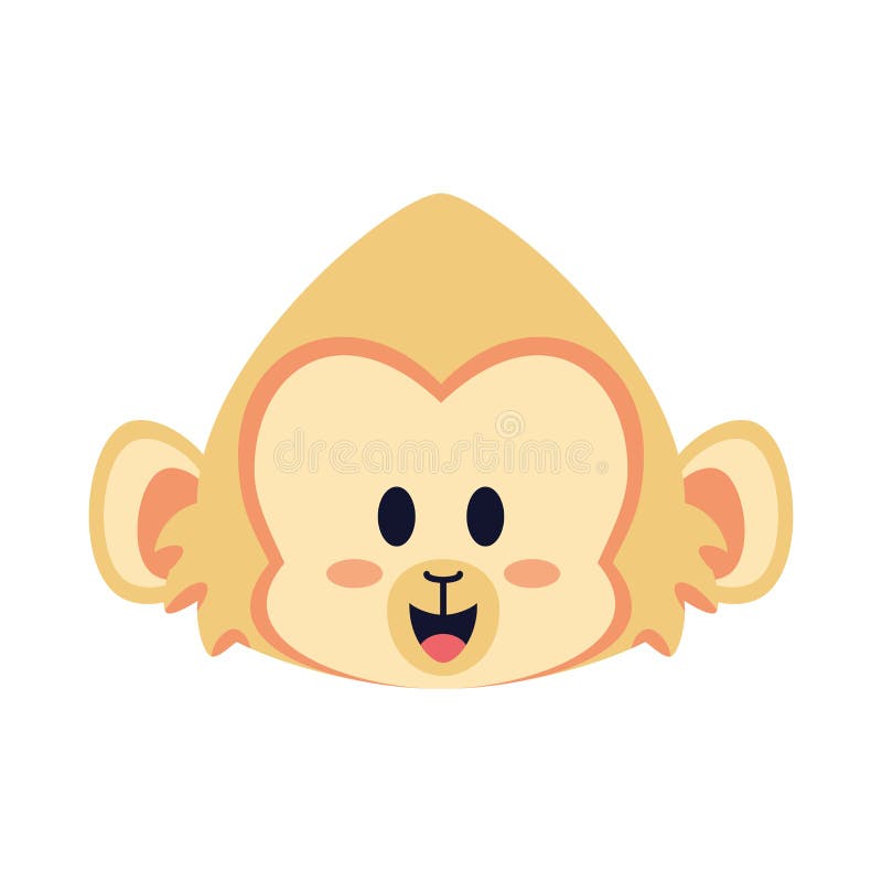 Isolated face emoji vector illustration