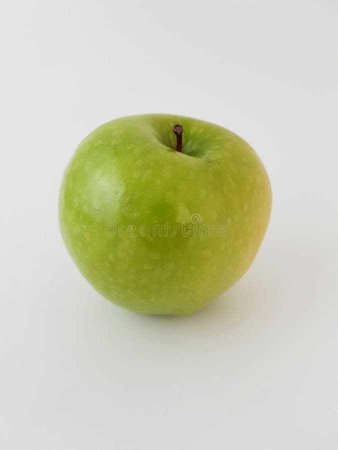 Isolated Green Granny Smith Apple Stock Photo Image of fresh, tasty