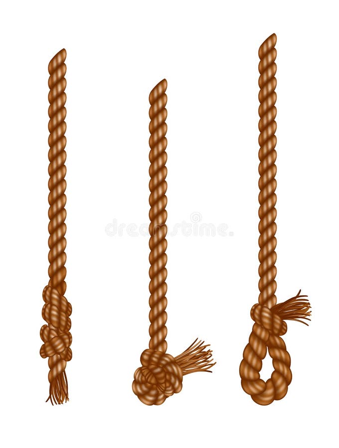 Frayed Rope Knot Stock Illustrations – 77 Frayed Rope Knot Stock