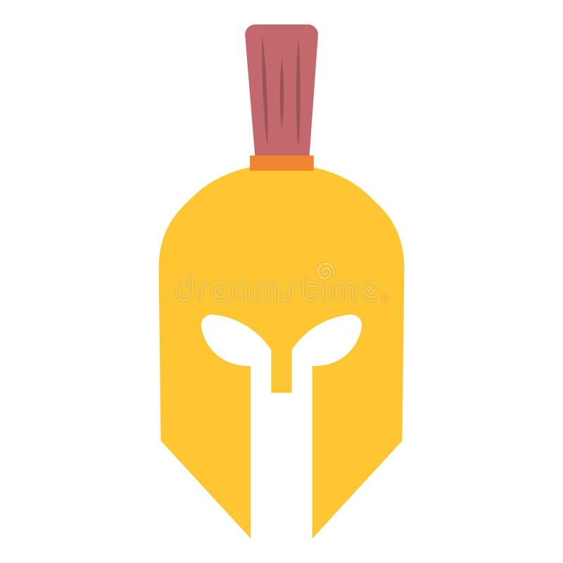 Isolated helmet medieval weapon icon Vector royalty free illustration