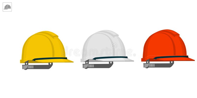 Isolated helmet on white background vector illustration
