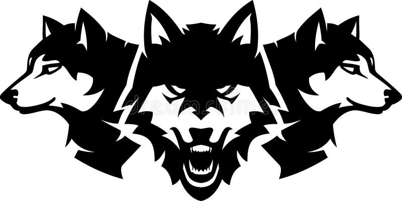 Wolf Pack Logo Design