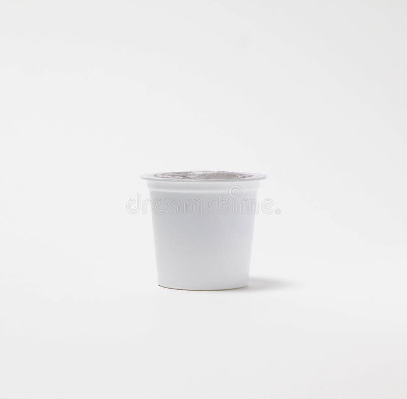Isolated Individual Coffee Pod