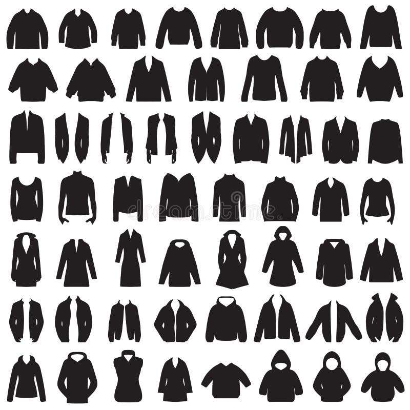 Download Isolated Jacket, Coat, Sweater,blouse And Suit Stock ...