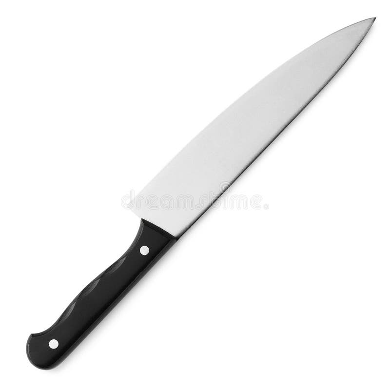 Isolated knife royalty free stock photo