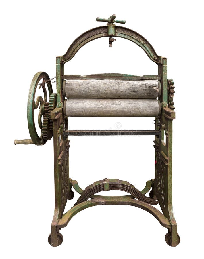 Isolated Laundry Press