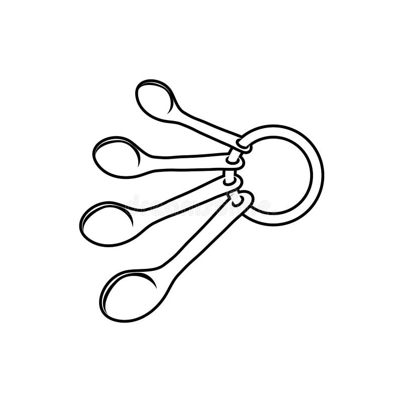 Measuring Spoons Stock Illustrations 427 Measuring Spoons Stock
