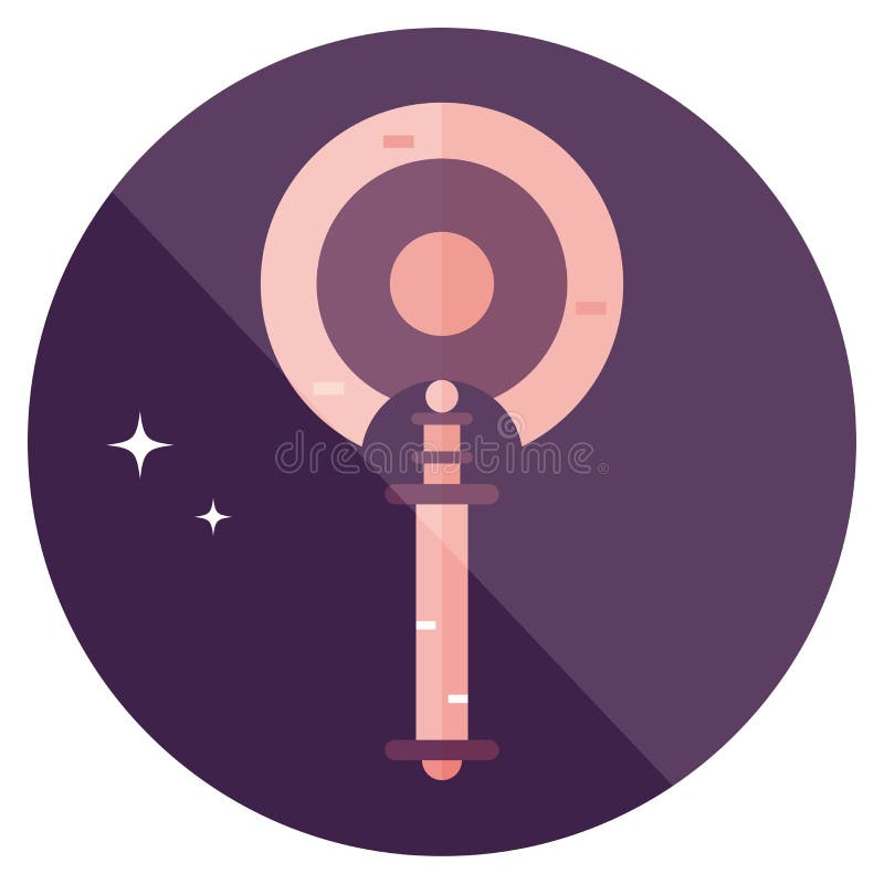 Isolated medieval axe weapon icon Vector stock illustration