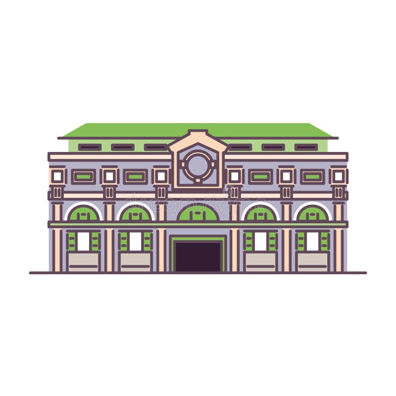 Isolated mexican builder world royalty free illustration