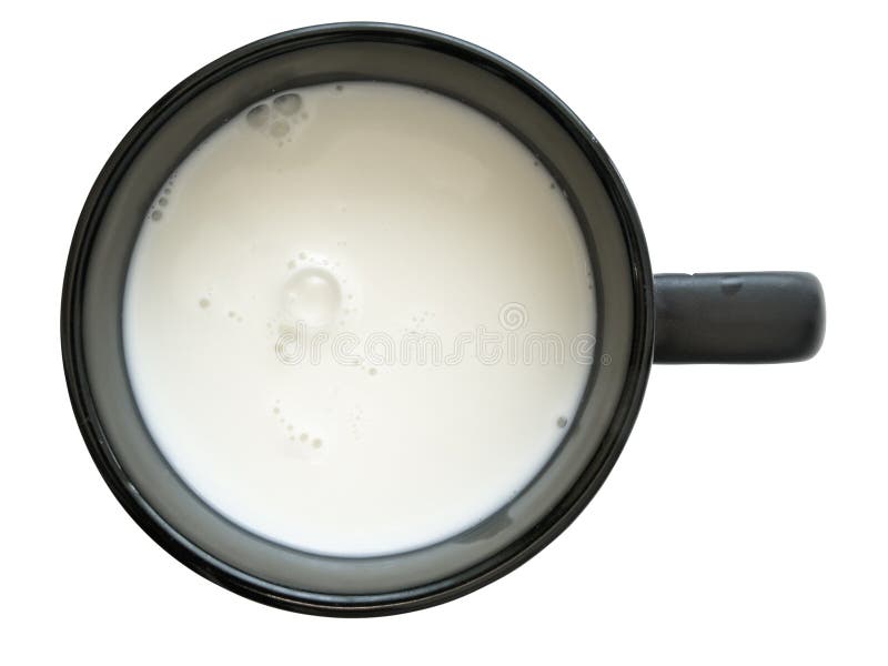 Isolated milk cup stock photo. Image of food, drink, eating 5591888