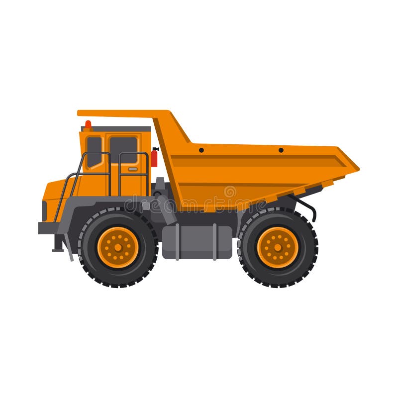 tractor with a bucket behind vector illustration 488763 Vector Art at Vecteezy