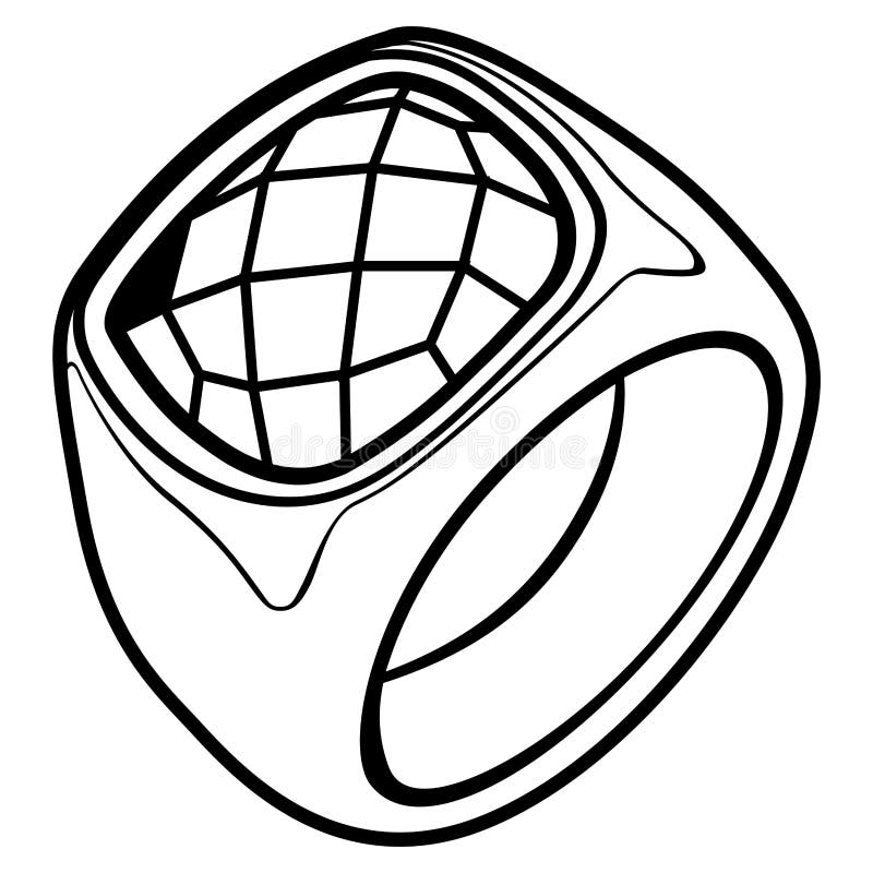 Wedding ring icon outline Royalty Free Vector Image