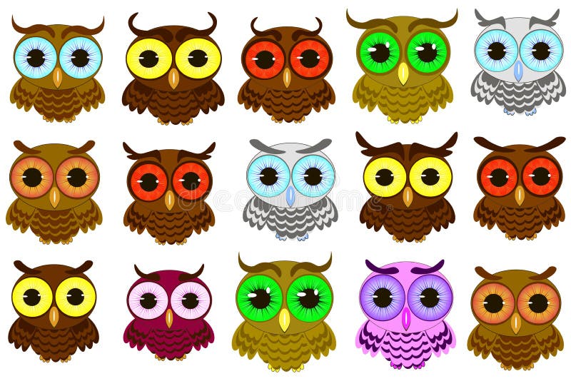 Isolated owl vector illustration vector illustration