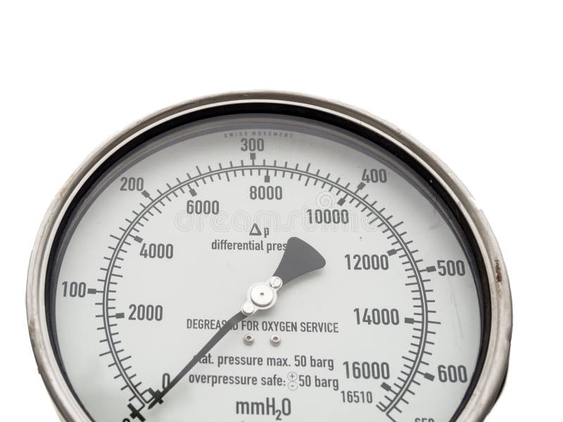 Isolated Pressure and Level Gauge in Cryogenic Liquid Gas Supply Stock
