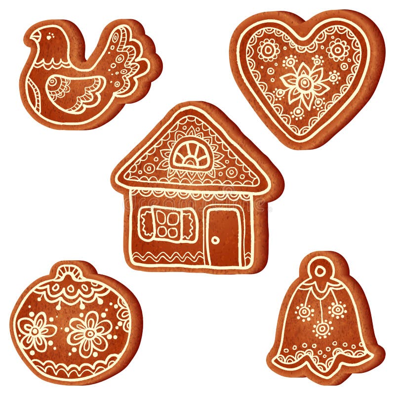 Isolated realistic vector christmas sweets