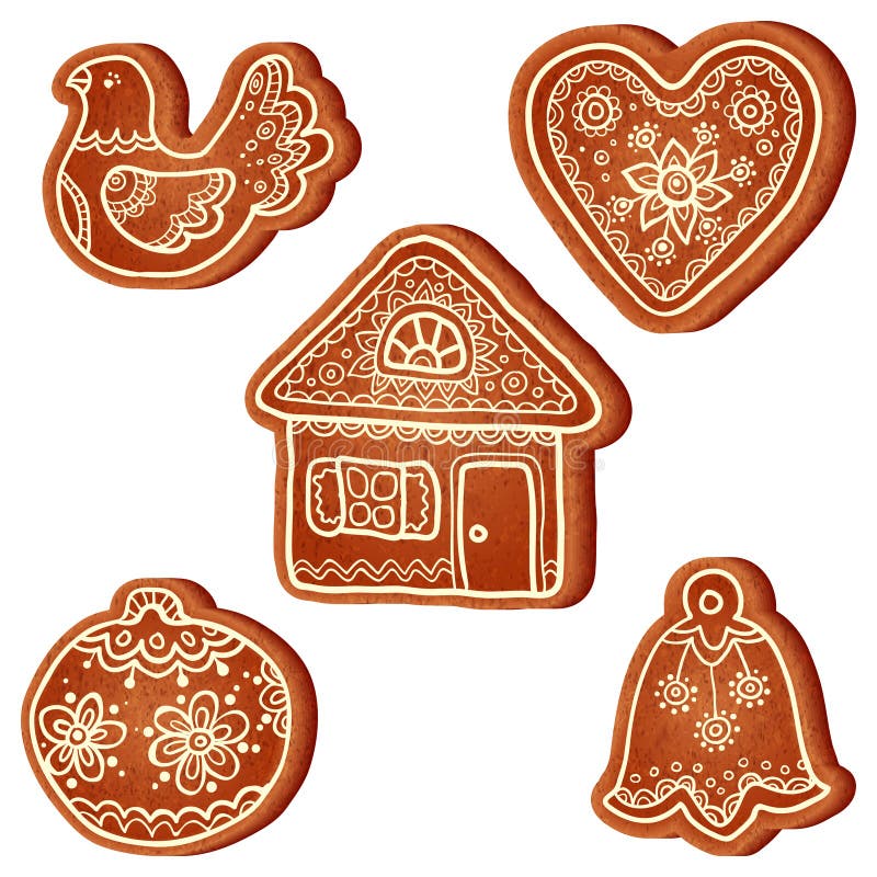 Isolated realistic vector christmas sweets