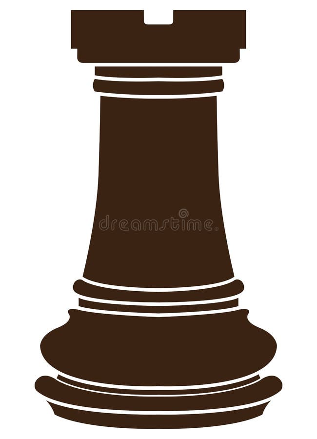 Isolated Rook Chess Piece Icon Stock Vector - Illustration of clipart, chess:  124645833