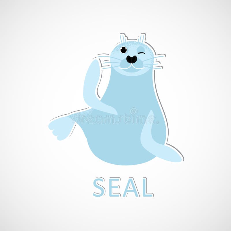 Isolated Seal Animal Sitting and Waving Stock Vector - Illustration of north, aquarium: 168830692 Isolated Seal Animal Sitting and Waving Stock Vector - Illustration of north, aquarium: 168830692