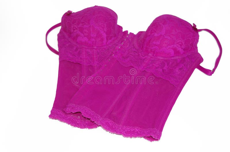 Lingerie and Clothes Thrown on the Floor Stock Photo - Image of