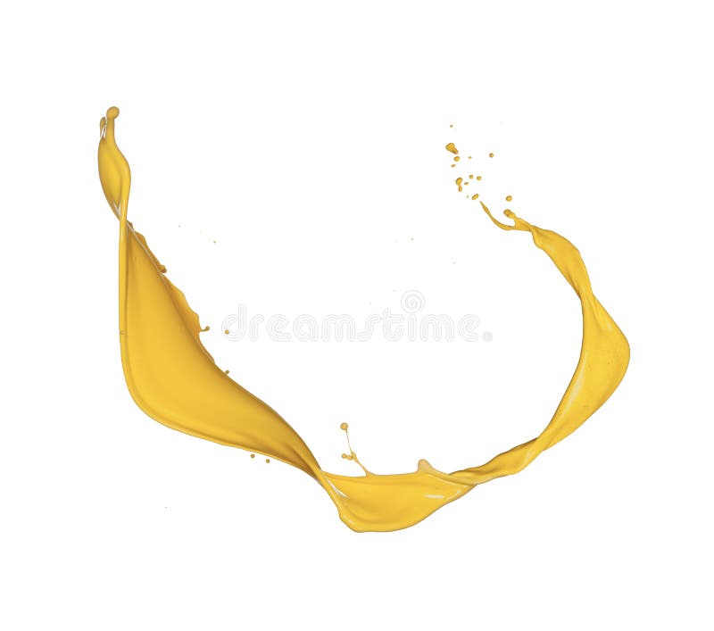 Yellow splash stock image. Image of liquid, fluid, nature - 26188995