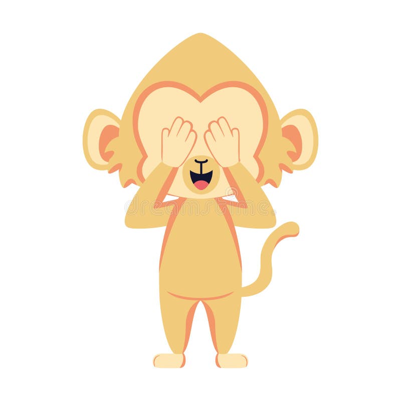 Isolated shy emoji stock illustration