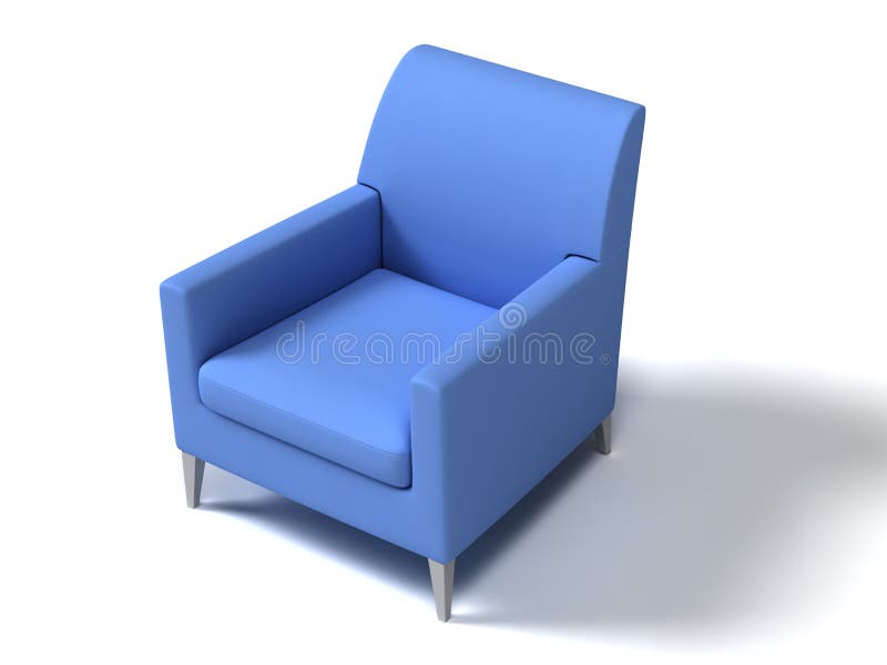 Isolated sofa