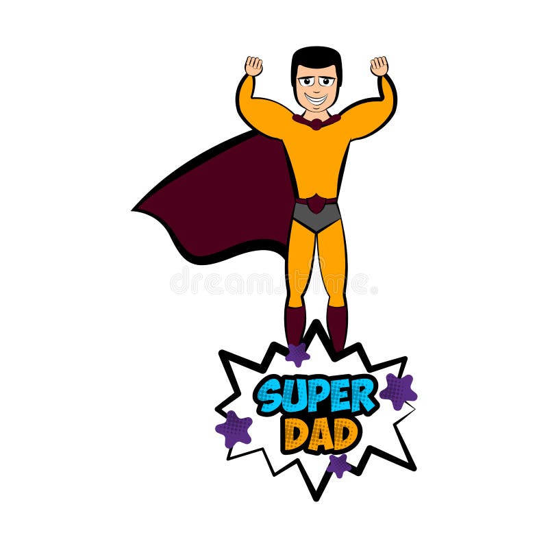 Super Dad Stock Illustrations – 2,726 Super Dad Stock Illustrations ...