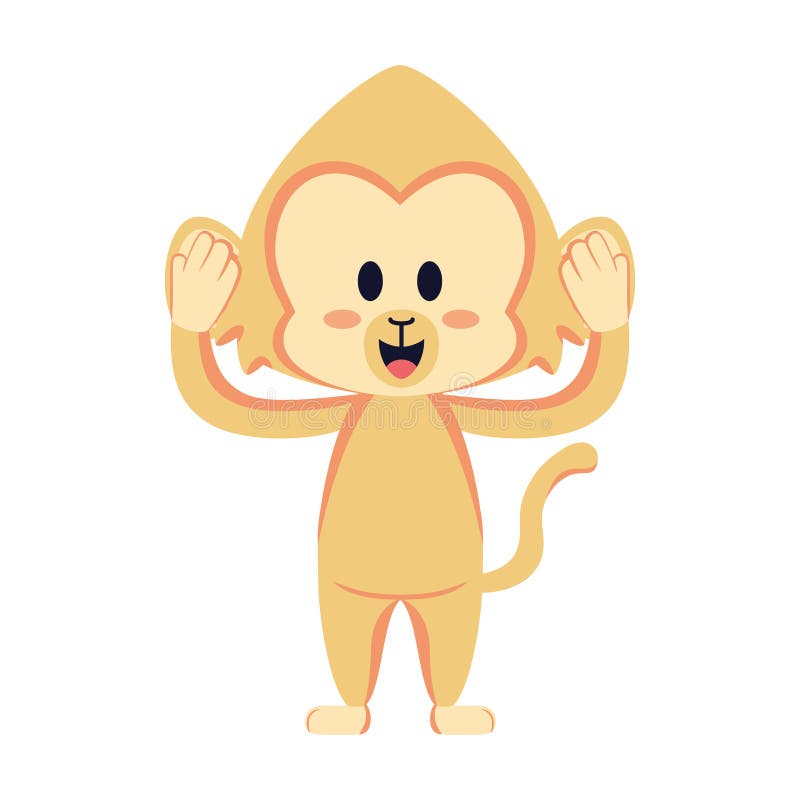 Isolated surprised emoji stock illustration