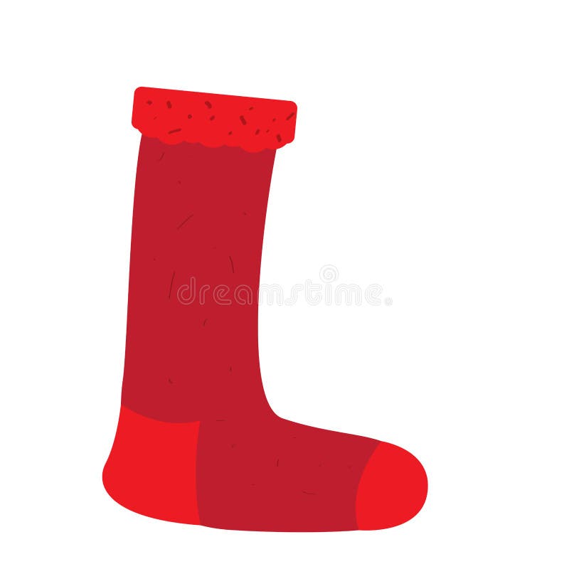 Isolated thick socks image stock vector. Illustration of clothes
