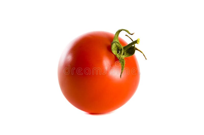 Isolated tomato