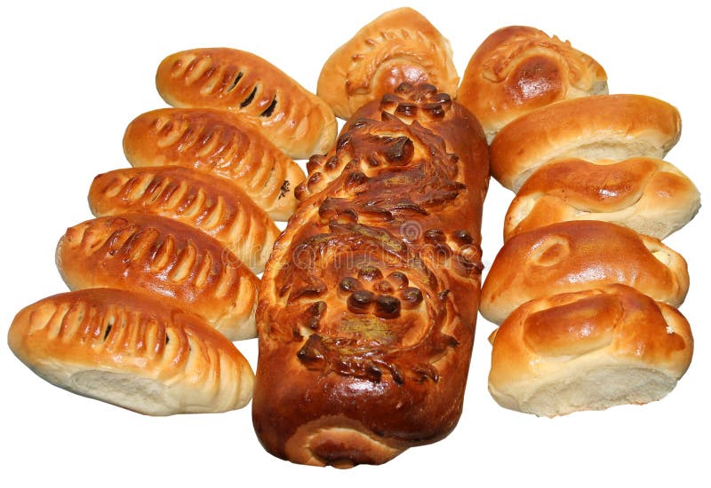 Isolated Ukrainian festive bakery Holiday Bread 14