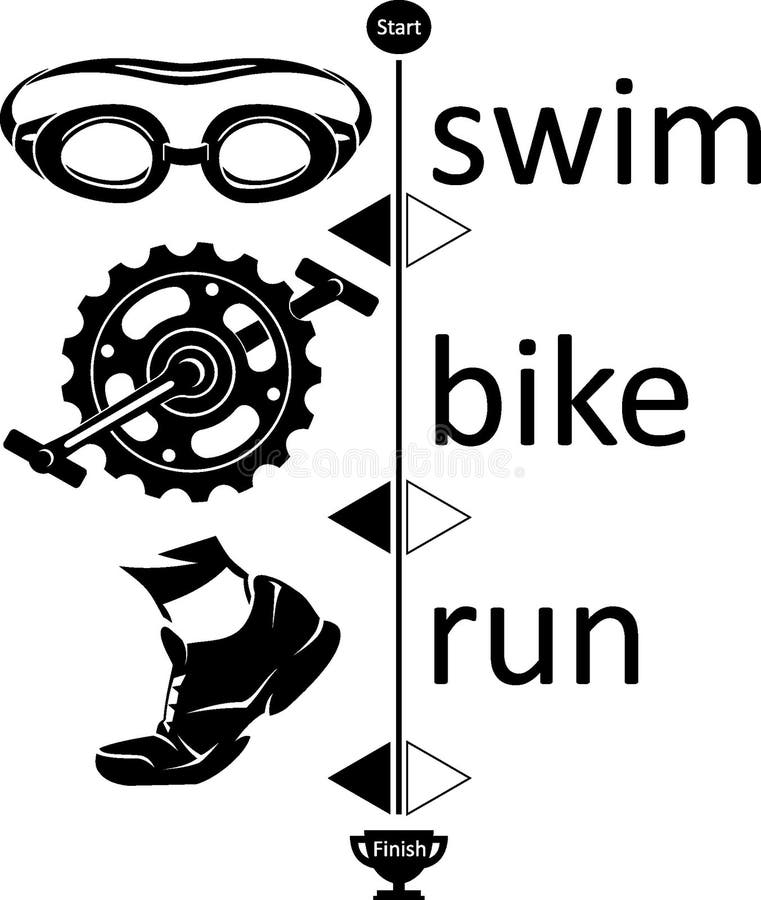 swim bike run wallpaper