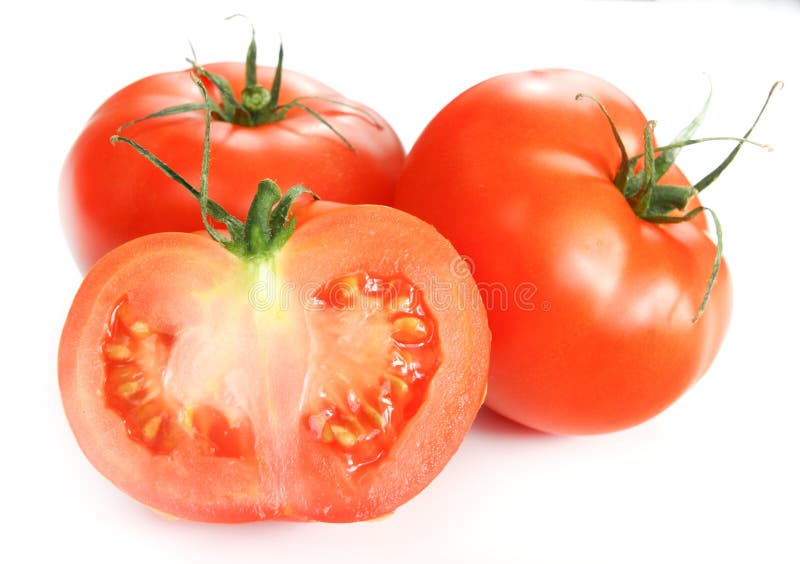 Isolated vegetables - Tomatoes