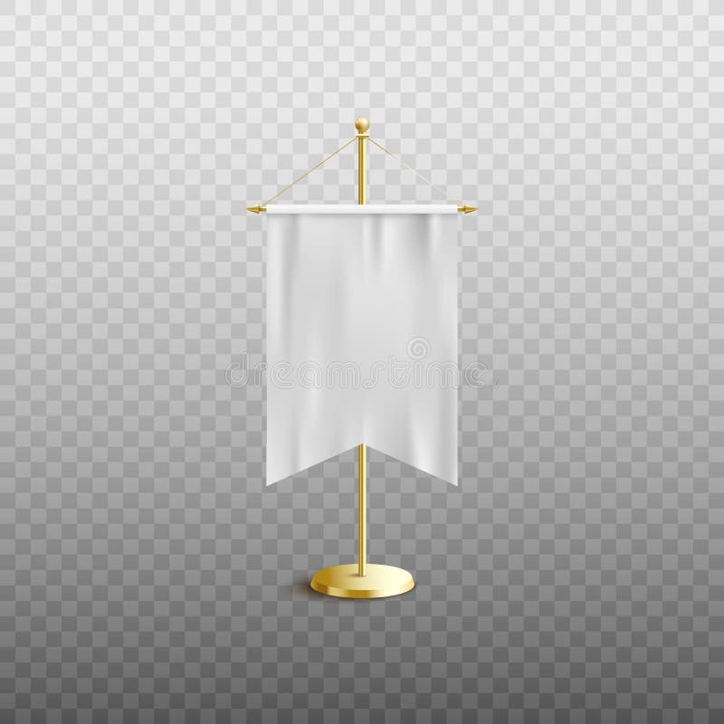 Download White Pennant Or Triangle Flag Mockup On Holder Realistic Vector Illustration Stock Vector Illustration Of Pennant Drawn 162704634 PSD Mockup Templates
