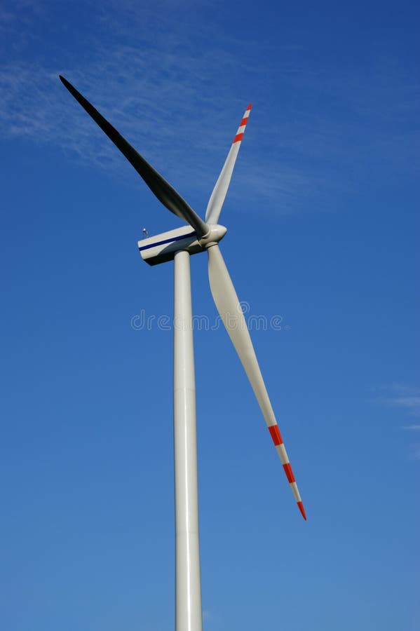 Isolated wind turbine