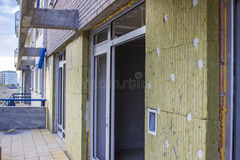 Isolação da construção imagem de stock Isolação da construção imagem de stock