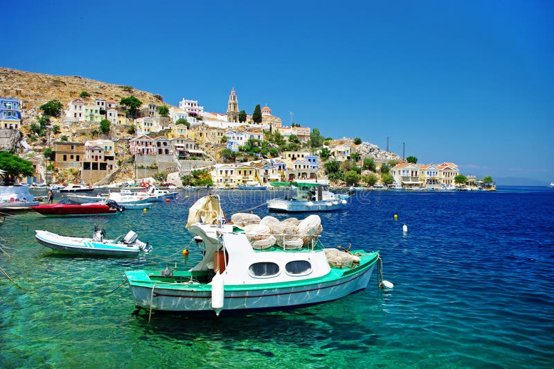 Isole della Grecia fotografia stock Isole della Grecia fotografia stock