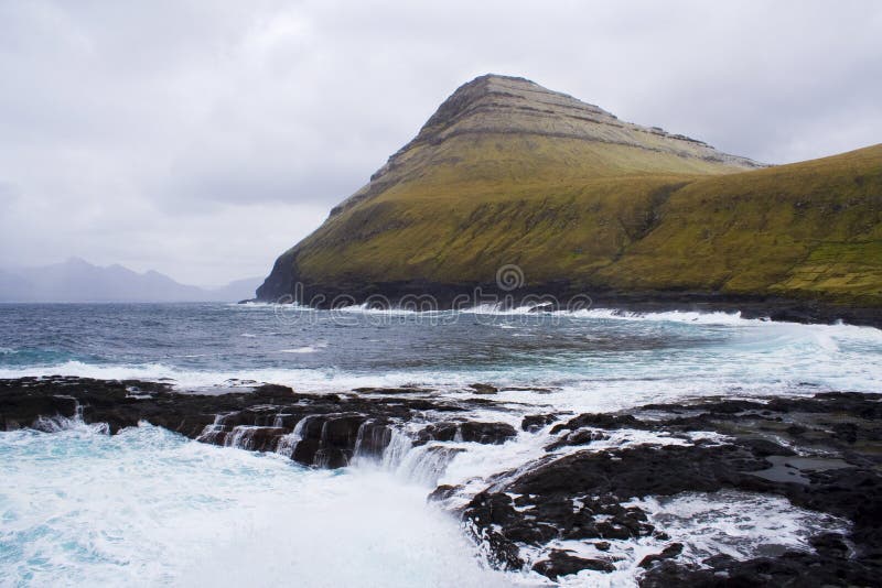 Isole faroe fotografia stock libera da diritti