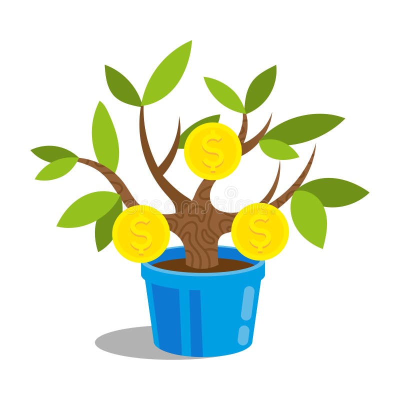 isolerad pengartreewhite stock illustrationer isolerad pengartreewhite stock illustrationer