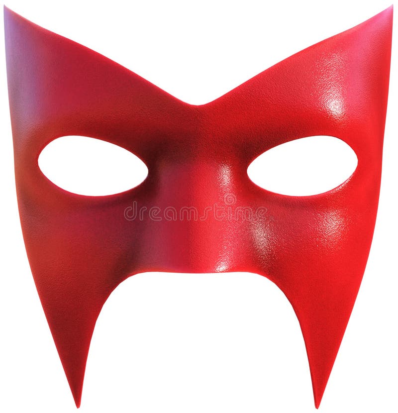 Isolerad Superheroframsidamaskering royaltyfri bild Isolerad Superheroframsidamaskering royaltyfri bild