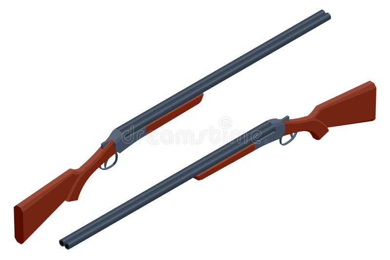 Rifle winchester imágenes de stock de arte vectorial