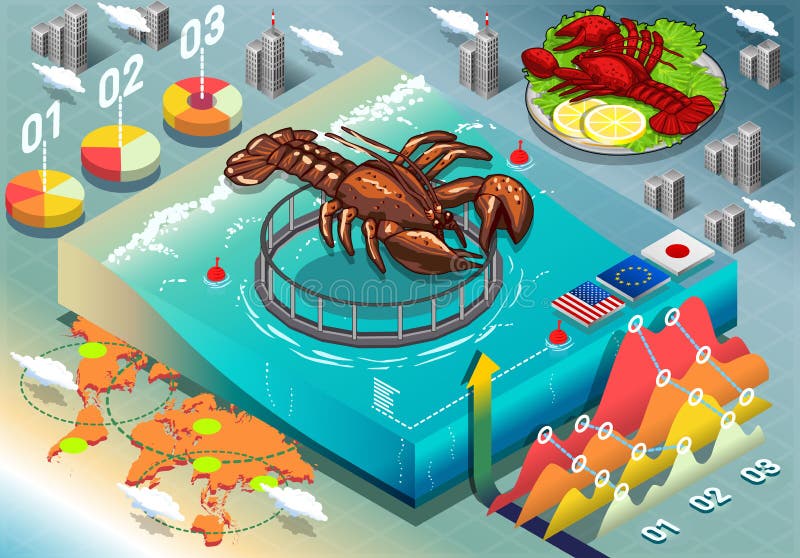 Lobster Pot Stock Illustrations 130 Lobster Pot Stock Illustrations