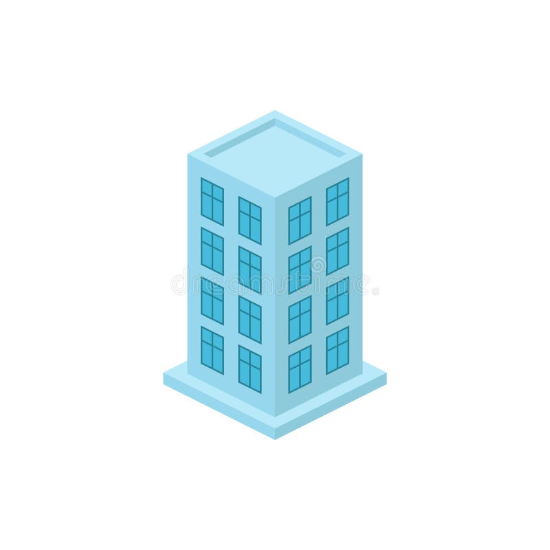 Isometric Office Building. Element of Color Isometric Building. Premium  Quality Graphic Design Icon Stock Illustration - Illustration of town,  architecture: 140430992