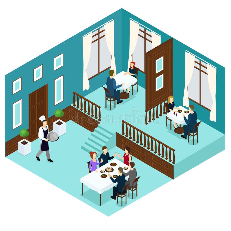 Free Vector  Four squares restaurant pub visitors concept with pensioners  on vacations company of friends gossips and family in a pizzeria